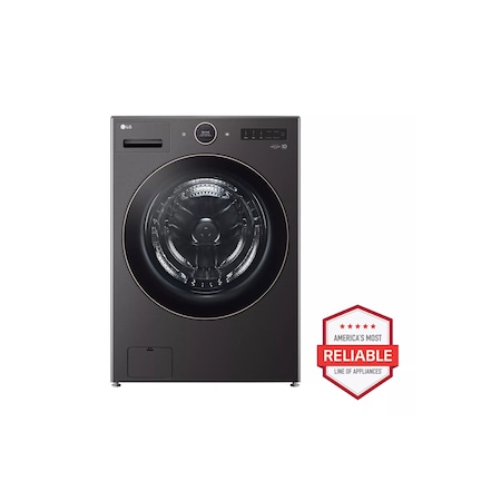 Lg LG 5.0 cu. ft. Mega Capacity Smart Front Load Washer WM6500HBA